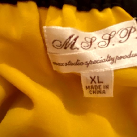 Silk Mini Skirt with Pleat and Floral Print - Picture 3 of 3